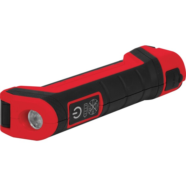 Uzlādējama darba gaisma 5W 500lm ar ultravioleto 1W gaismu