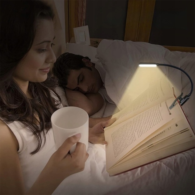 LED lasī&scaron;anas lampa ar skavu
