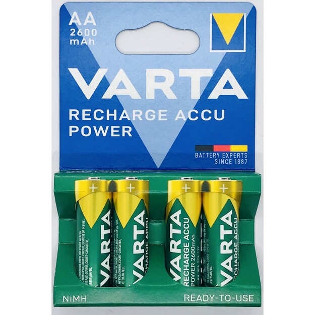 VARTA Gatavs lieto&scaron;anai AA 2600mAh 5716