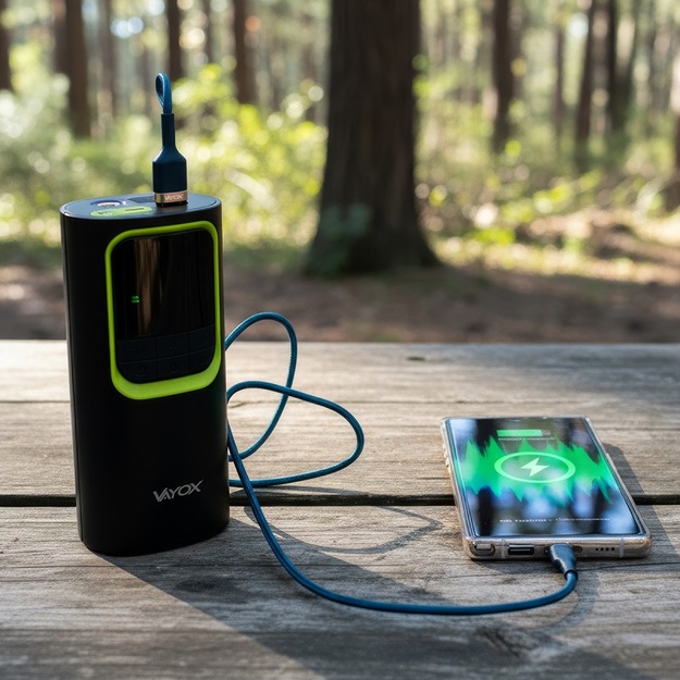 Rechargeable Air Pump with Powerbank Function 8000 mAh, VAYOX VA0410