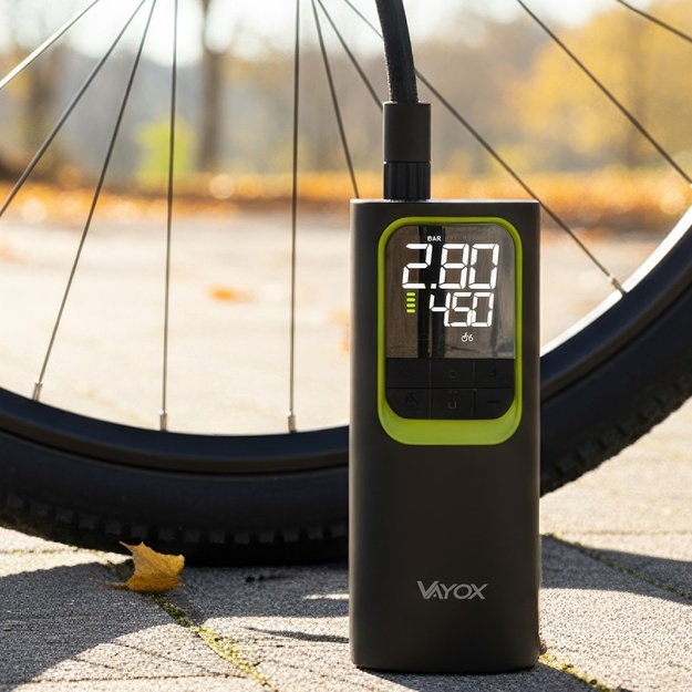 Rechargeable Air Pump with Powerbank Function 8000 mAh, VAYOX VA0410