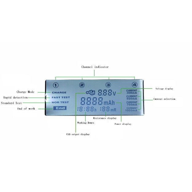 Liitokala battery charger Lii-500