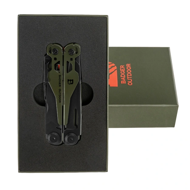 Многофункциональный инструмент Badger Outdoor Solid Olive