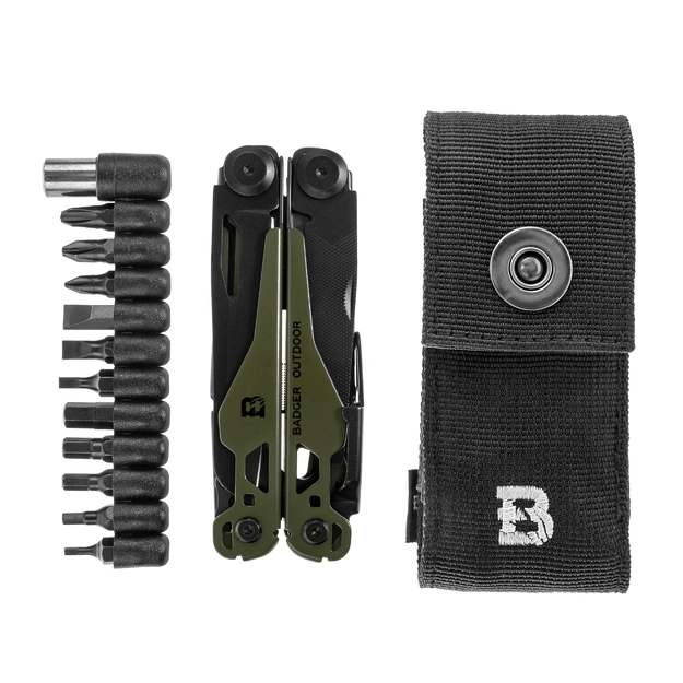 Многофункциональный инструмент Badger Outdoor Solid Olive