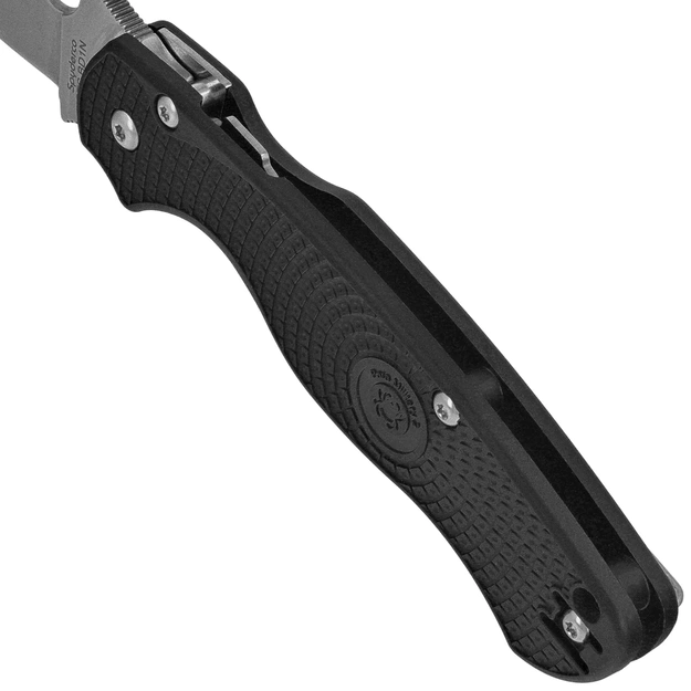 Spyderco Para Military 2 CTS BD1N saliekamais nazis C81PBK2 (Black FRN, Satin)