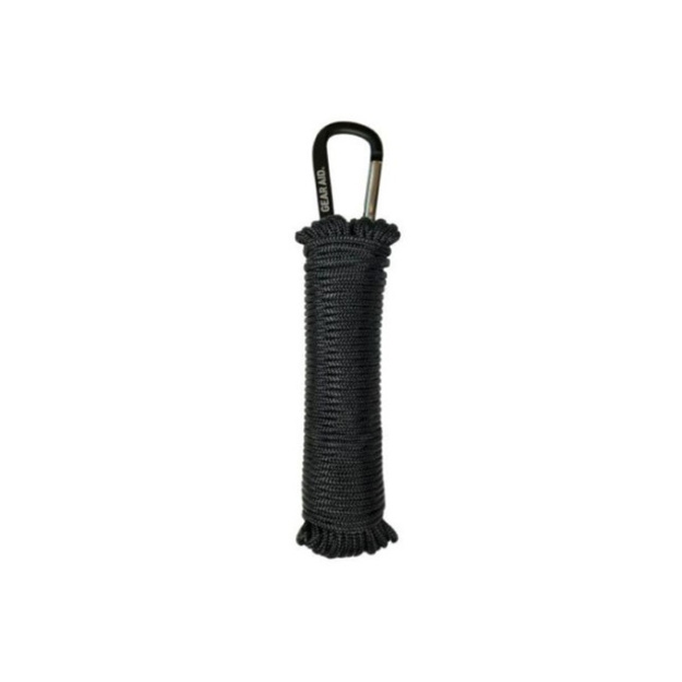 GearAid 325 Paracord 15 m long universal rope Black