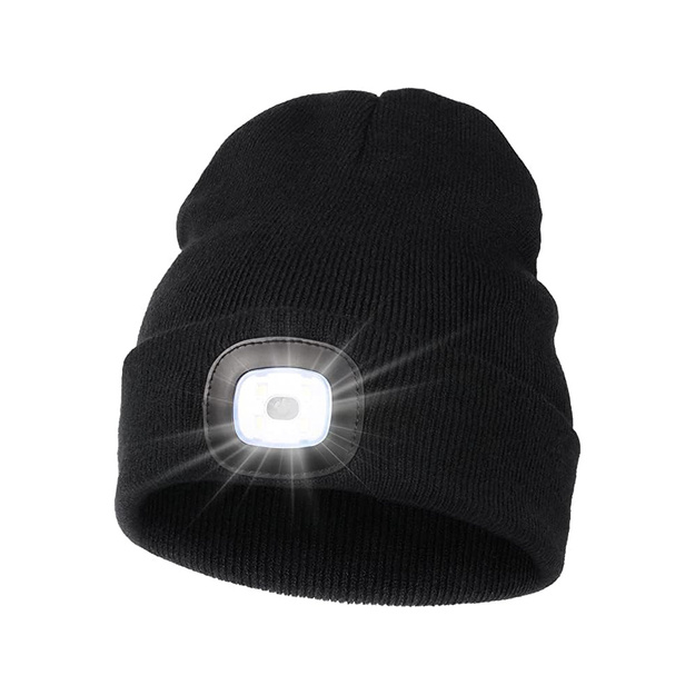 Cepure ar USB lukturīti