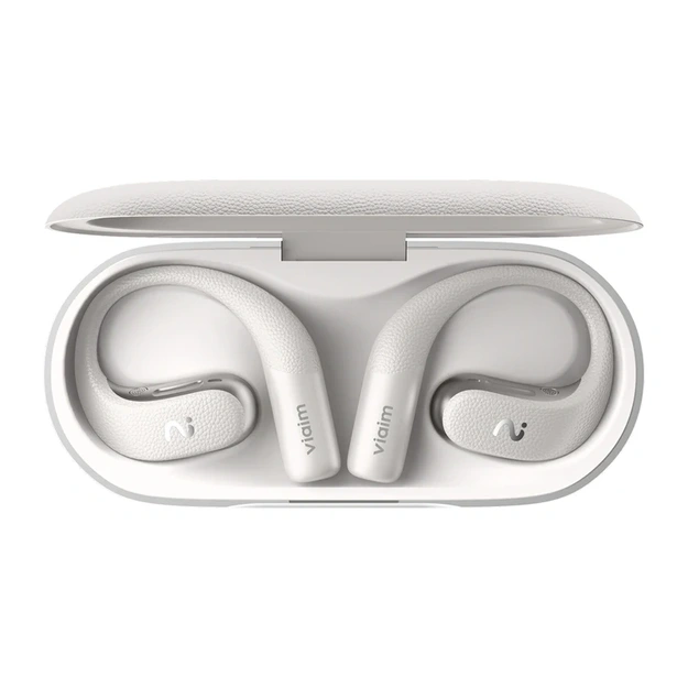 VIAIM Open Note AI Earbuds with Voice Recorder (Gray)
