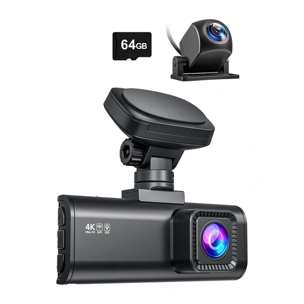 REDTIGER F7N WiFi 4K + 1080p Dash Cam