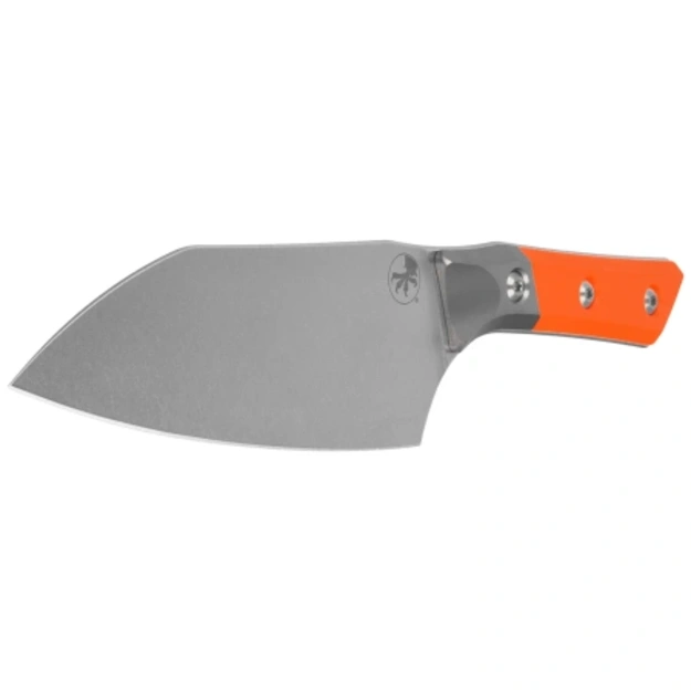 Microtech Santoku kitchen knife 6  Titanium Bolster/Ivory G10, Stonewashed M390MK 3200B-10IV