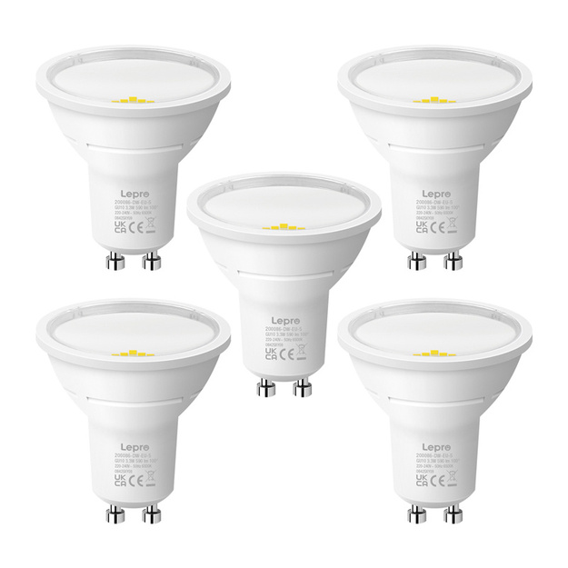 LED Bulb LEPRO 200086-DW GU10 5pcs.