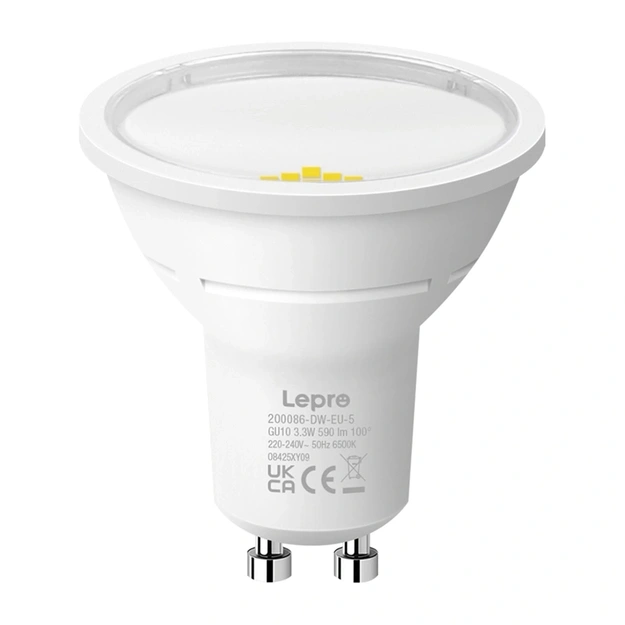 LED Bulb LEPRO 200086-DW GU10 5pcs.