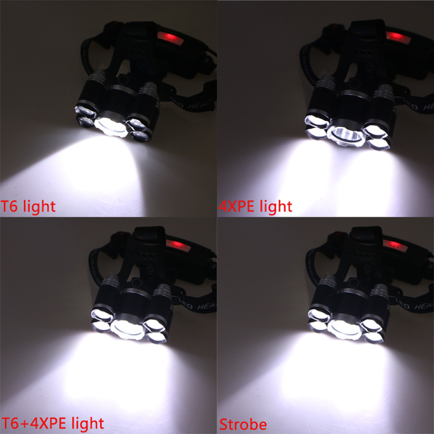 Prožektorius ant galvos GENETIC SYSTEMS 5X