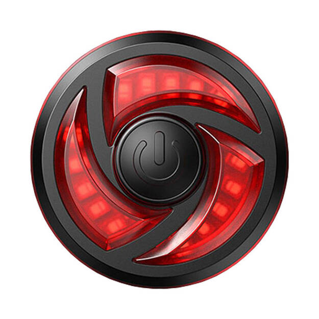 Aizmugurējais velosipēda lukturis Superfire BTL02, USB, 330 mAh