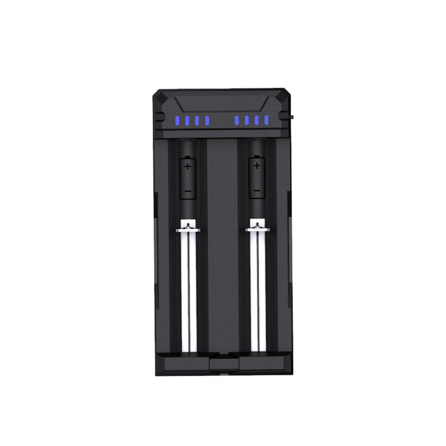 XTAR FC2 lādētājs Li-Ion un NiMh / NiCd akumulatoriem