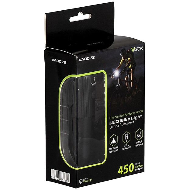 Bicycle lamp 450lm VA0072