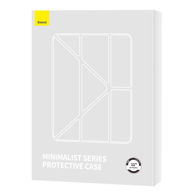 Baseus minimālistisks aizsargvāciņ&scaron; iPad Pro (2018/2020/2021/2022/2022) 11  (melns)