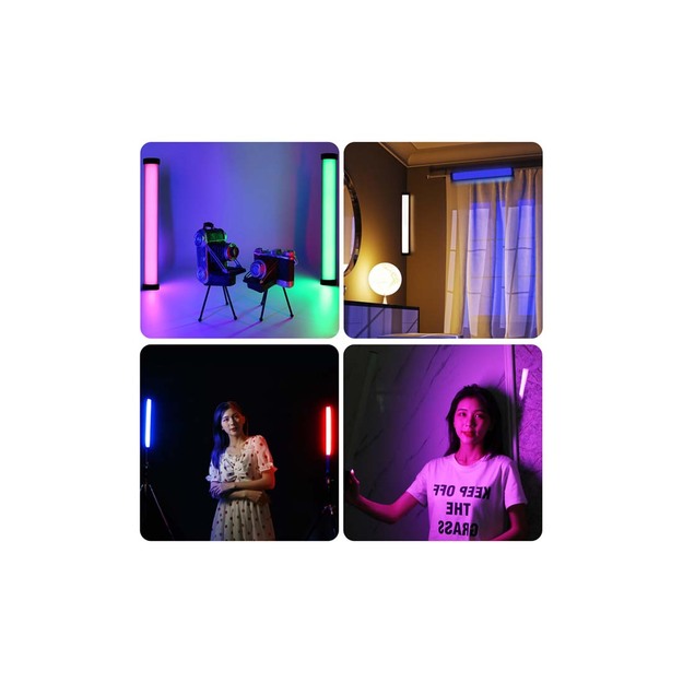 PULUZ RGB rokas fotonūja ar krāsām PU4132