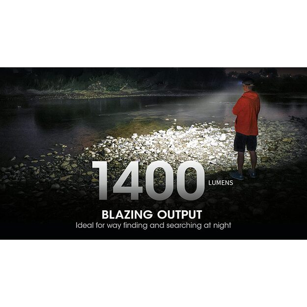 Nitecore NU43 flashlight 1400lm