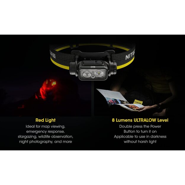 Nitecore NU43 flashlight 1400lm