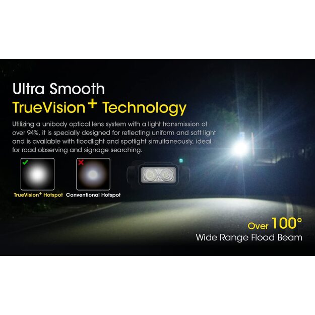 Nitecore NU43 flashlight 1400lm