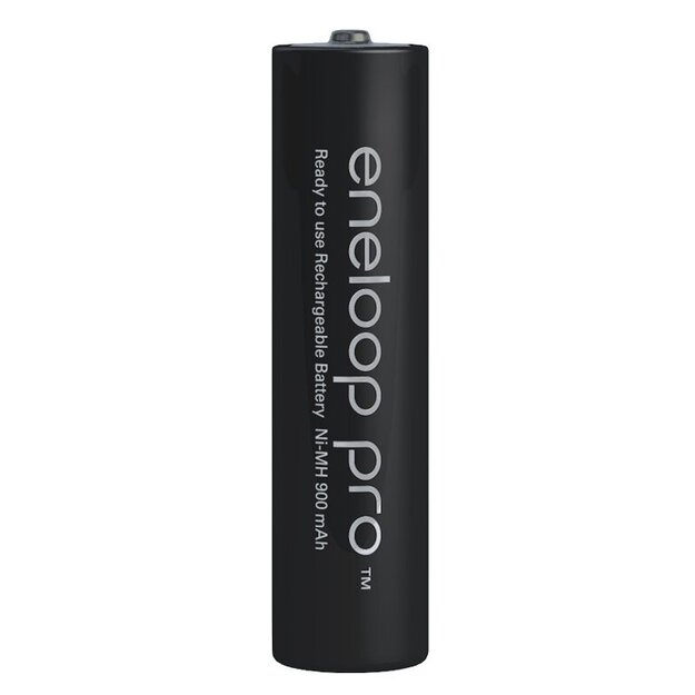 Panasonic Eneloop PRO Ni-MH 930mAh x 4 uzlādējamās baterijas R03 + kaste BK-4HCDEC4BE