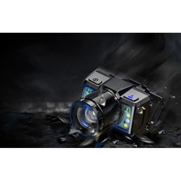 Superfire HL25 lukturītis, 700lm, USB-C