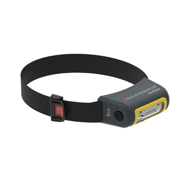 SCANGRIP lightweight EX PROOF headlamp with touchless sensor