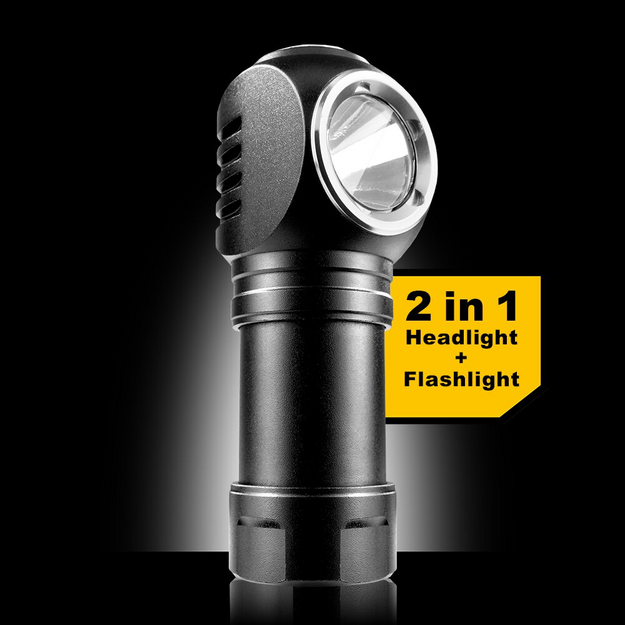 EverActive FL-55R Dripple uzlādējams LED rokas/galvas lukturis