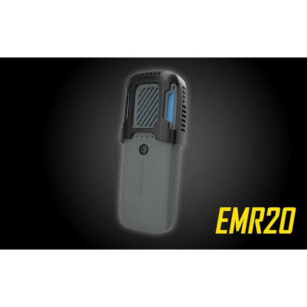 Nitecore EMR20 - moskītu atbaidītājs ar integrētu bateriju komplektu