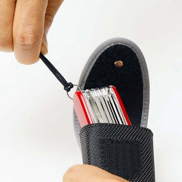 Victorinox 4.1824 pīta siksna, 65 mm. Melns