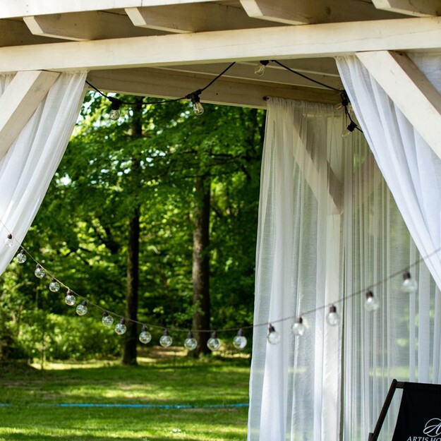 GLADI 2 30LED G40 10,6 m āra spuldžu virtene ar saules paneli