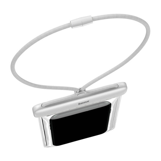 Baseus AquaGlide ūdensnecaurlaidīgs telefona futrālis (balts)