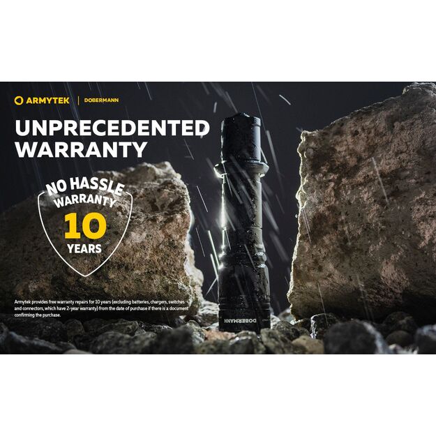 Armytek Dobermann 1000 lūmena 381 m medību komplekts