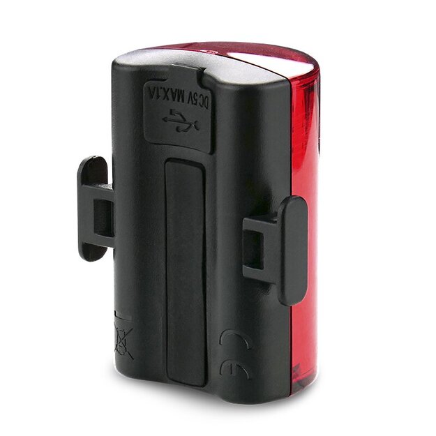 Mactronic LOOP 25lm uzlādējams aizmugurējais velosipēda apgaismojums ABR0061