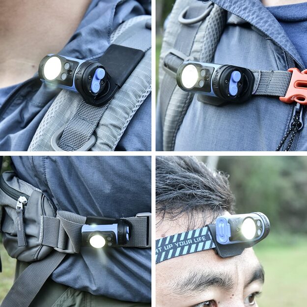 Wuben H3 lukturītis 120lm Blue