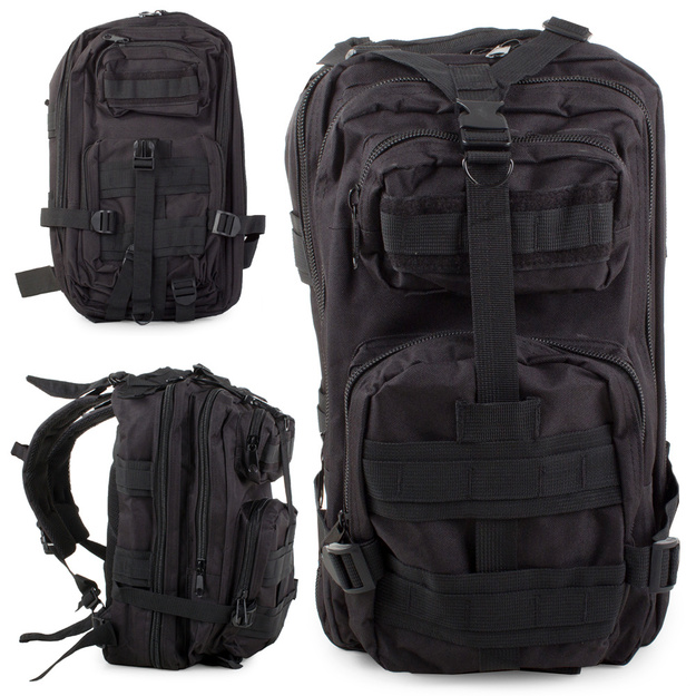 Taktiskā mugursoma 30L Black