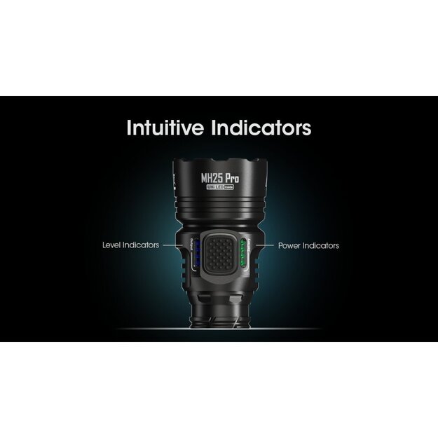 Nitecore MH25 PRO flashlight 3300lm