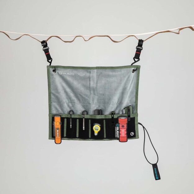 Olight Oknife EDC Exploit Mini OD Roll Up Tool Case Zaļ&scaron;