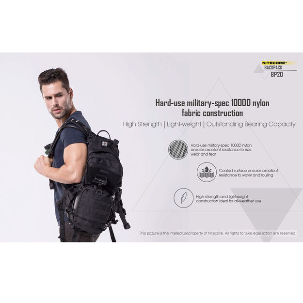 Nitecore BP20 mugursoma