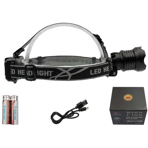 Galvas lukturis XHP160 ZOOM