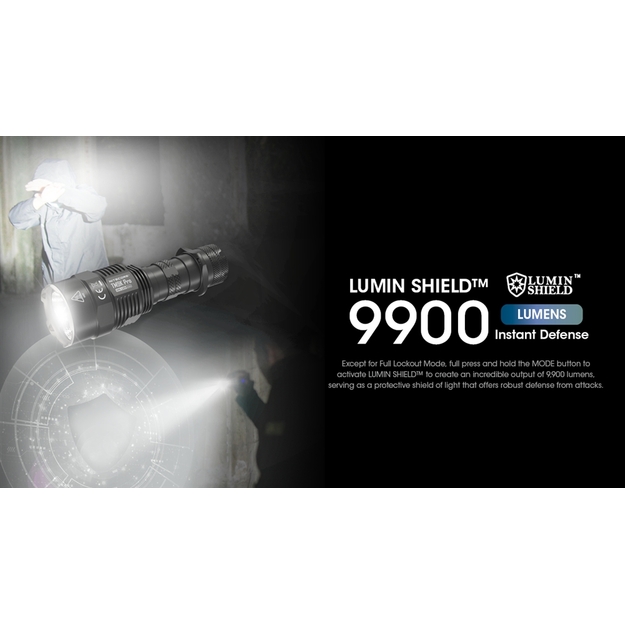 Nitecore TM9K PRO flashlight 9900 lm