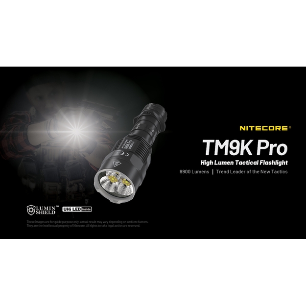 Nitecore TM9K PRO flashlight 9900 lm