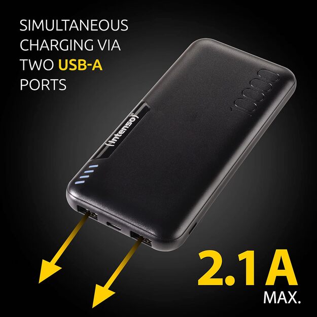 Intenso Powerbank USB P10000mah Black 7332431