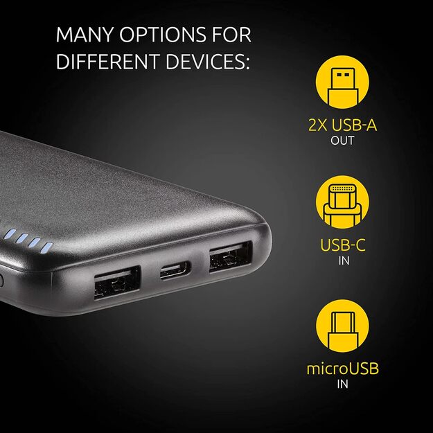 Intenso Powerbank USB P10000mah Black 7332431