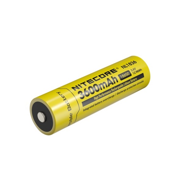 Nitecore батарея Li-Ion 18650 3600mAh 3.6V NL1836