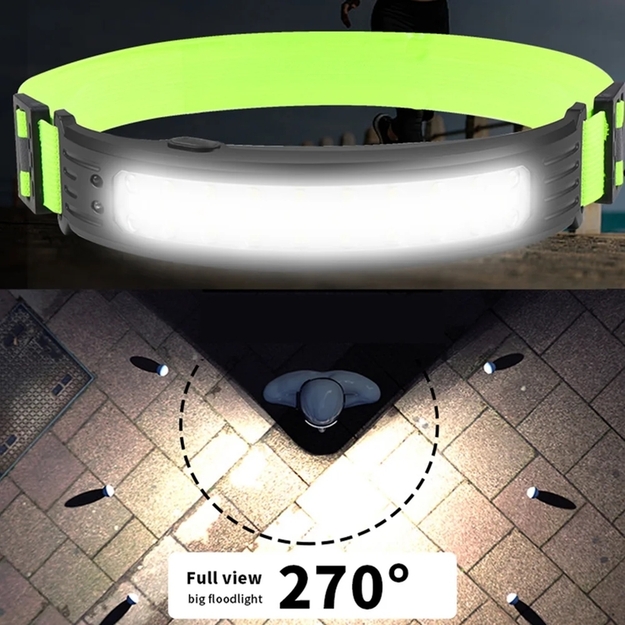 Entac 5&nbsp;W sensora uzlādējams lodlampa