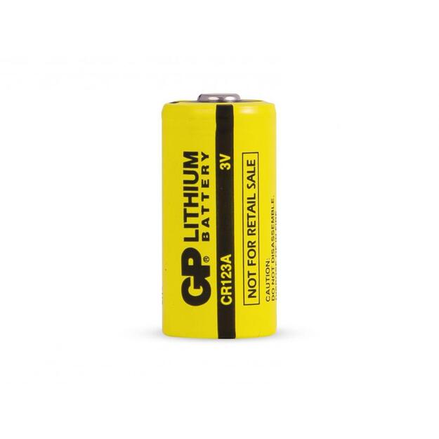 Litija akumulators CR123A 3V rūpnieciskais