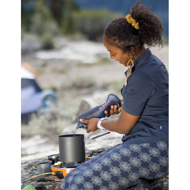 LIFESTRAW Peak spiedpudele ar filtru, 1000 ml Dark Grey LSPSF1GRWW