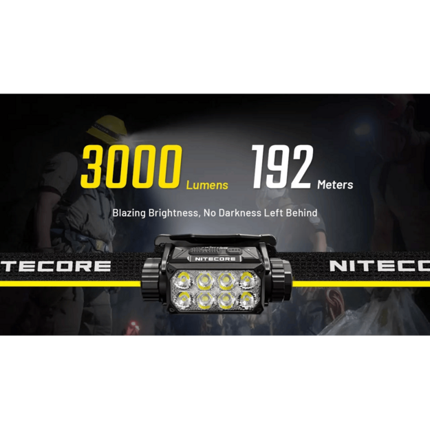 Nitecore HC75 UHE Headlamp 3000lm E-Focus